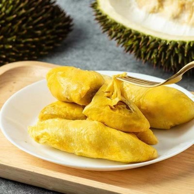 正宗马来西亚猫山王 榴莲D101红肉液氮冷冻新鲜带壳 进口顺丰包邮图4