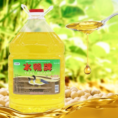 水鸭牌大豆油15L非转基因一级豆油大桶装食堂采购厨房用品图2