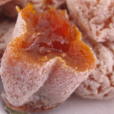 陕西特产富平柿饼自然降霜诚信厂家1斤5斤独立包装柿子饼一件代发图2
