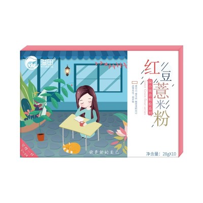 溢田红豆薏米粉薏仁粉 五谷杂粮粉营养早餐食品28gx10图2