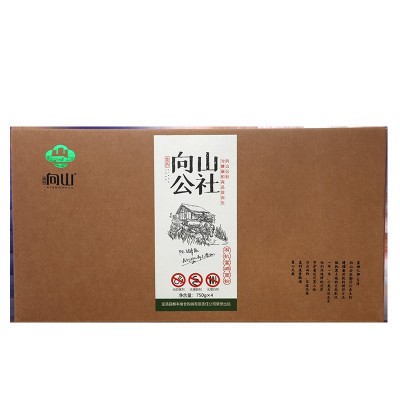 袁氏向山公社有机富硒面粉礼盒热销送礼的零添加通用面粉厂家直销图5