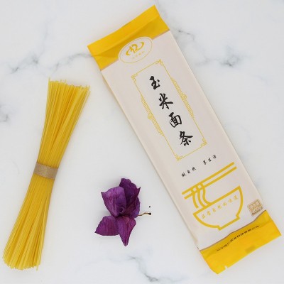东北玉米面条批发 400g袋装杂粮面火锅麻辣烫面条 速食粗粮挂面图3