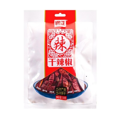 【现货批发】调正严选干辣椒小椒50g香微辣超香辣椒干货调味品图5