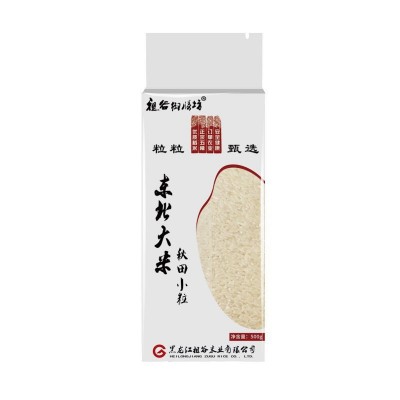 真空米砖500g 东北大米秋田小粒礼品专用图3