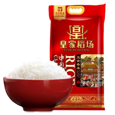 皇家稻场东北特产五常香米5kg10斤装大米现磨现发编织袋图4