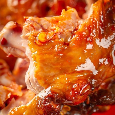 麻辣兔头2个装 冷吃麻辣兔肉休闲零食开袋即食四川特色小吃批发图5
