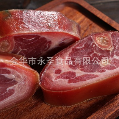 金华火腿火腿肉蹄髈块片500克浙江土特产腌腊肉咸肉年货厂家批发图3