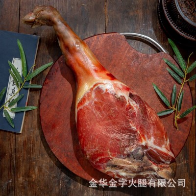 金字陈香火腿块500g盒装金华火腿肉1箱12盒配礼袋批发团购图2