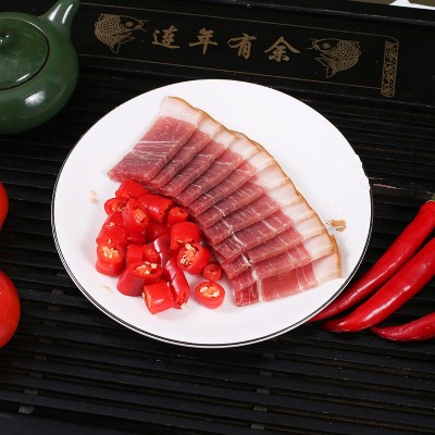 浙江特产金华火腿厂家火腿芯肉正宗上方火腿切片500g 1斤装火腿块图4