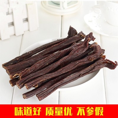 内蒙古手撕风干牛肉干 散装特干香辣肉干厂家批发肉类零食肉干图1