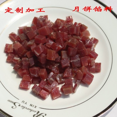 厂家直销金华火腿切丁月饼糕点烘培馅料酱料原料火腿切丝图2