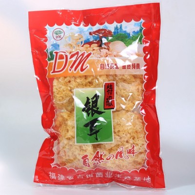 福建食用菌白木耳糯耳500g 古田干货多胶13-15cm银耳代发图2