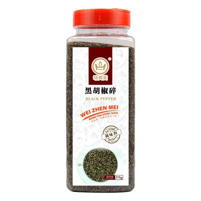 味真美黑胡椒碎375g黑椒碎细黑胡椒粉披萨烘焙牛排配料图5