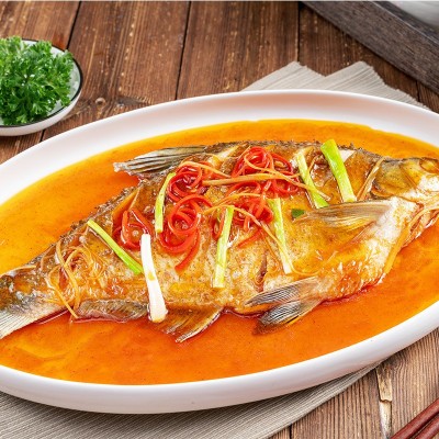 撩味厨易 干烧黄花鱼半成品预制菜源头厂 冷冻餐饮酒店商用懒人菜图2