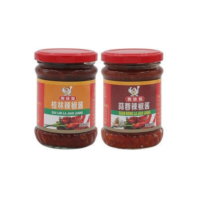陶味园蒜蓉辣椒酱230g调味酱火锅调料桂林辣椒酱干碟蘸料整箱12瓶图4