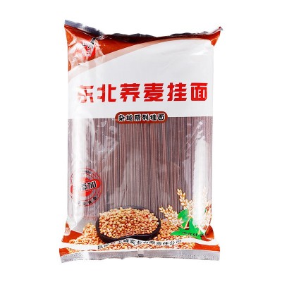 荞麦面条批发代餐面条挂面细面黑麦苦荞速食面粗粮杂粮面条2.5kg图5