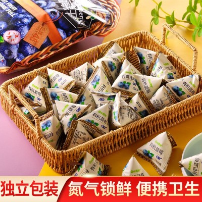 九鑫山珍森林美果有机蓝莓果干250g无油减糖不脏手有嚼劲不齁腻图3