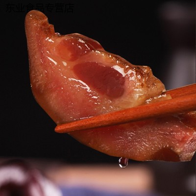 烟熏腊肉 腊猪嘴 四川特产腊肉香肠下酒菜麻辣香肠烟熏腊猪拱嘴图4