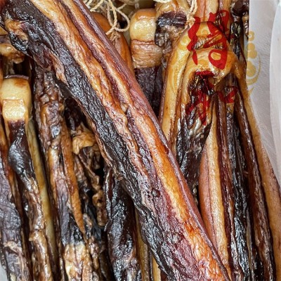 腊肉有皮带皮五花肉广式广味广东煲仔饭风干厂家中山黄圃图4