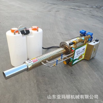脉冲弥雾机 养殖场消毒烟雾水雾两用喷雾机多功能双管汽油电 启动图4