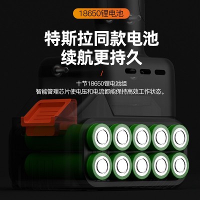 莱普森跨境专供单手锯无线迷你电锯家用手持锂电锯伐木专用电链锯图3