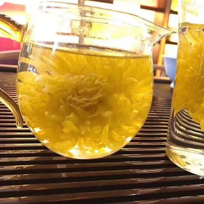 金丝皇菊礼盒装一朵一杯菊花茶铁盒装一朵一袋装花[质量保证]图4