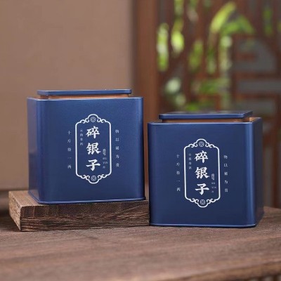 云南古树普洱熟茶碎银子茶叶糯米香十年熟普茶化石 罐装500克批发图2