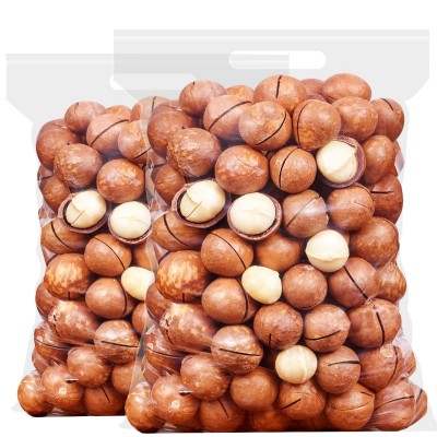 新货夏威夷果奶油味500g散装大颗粒夏果整箱送开口器坚果零食干果图2