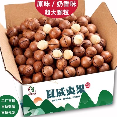 奶香味夏威夷果2023年新货澳洲坚果小零食健康干果特产供档口批发