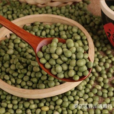 批发生青豆 东北农家双青豆绿大豆小粒青豆五谷杂粮小青皮豆25kg图4