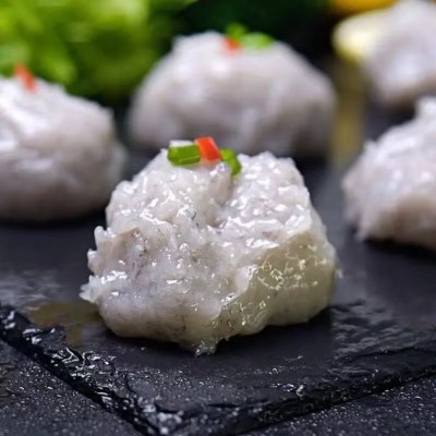 虾滑新鲜火锅店专用食材 手打鲜虾滑 墨鱼滑章鱼滑厂家批发图3