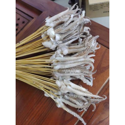 鱿鱼须小串手把鱿鱼串烧烤铁板海鲜串火锅串串麻辣烫半成品图4