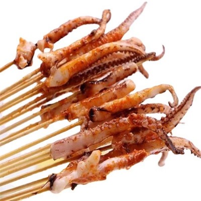 鱿鱼须小串手把鱿鱼串烧烤铁板海鲜串火锅串串麻辣烫半成品图5