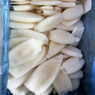 厂家直营冷冻去皮鱿鱼筒5000g/件 活冻鱿鱼筒少冰 菜肴制品图3