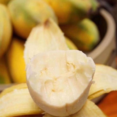 广西新鲜小米蕉小香蕉水果5/9斤包邮banana芭蕉微商团购一件代发图4