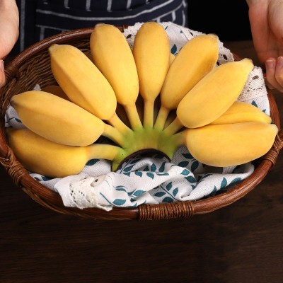 广西新鲜小米蕉小香蕉水果5/9斤包邮banana芭蕉微商团购一件代发图3