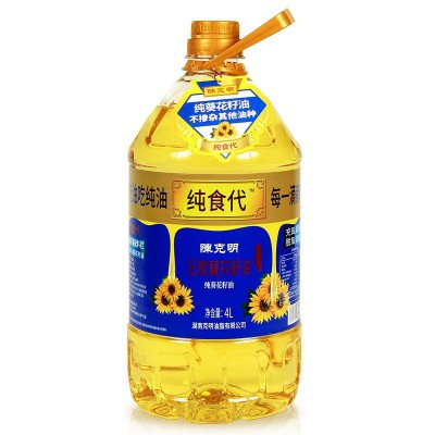 【一件代发】陈克明食用油5L葵花籽油桶装源头工厂直发图2