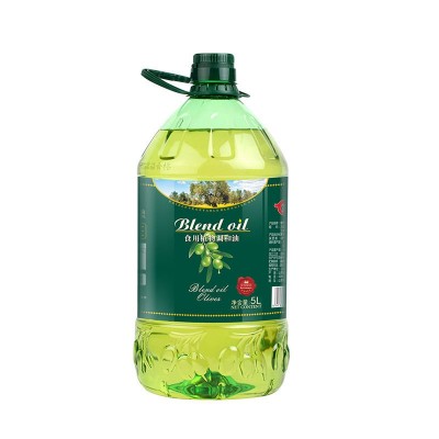 鲁姬香食用油 非转基因 植物调和油 初榨橄榄油5L 桶装 一件代发图5