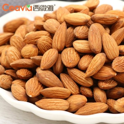 扁桃仁整粒 30-32巴旦木大杏仁整箱烘焙坚果 西微雅批量供应图4