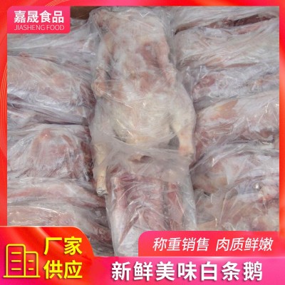 速冻全鹅厂家 冬季煲汤白条鹅 铁锅炖大鹅 批发新鲜鹅肉图2