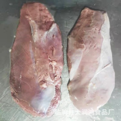 鹅肉冷冻生鲜 铁锅炖大鹅下酒菜 新鲜去皮鹅胸肉厂家批发图2