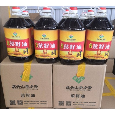 厂家直销正宗农家菜籽油无添加非转基因菜籽油5L图4