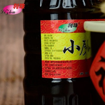 小磨芝麻香油1L桶装 芝麻油酒店厨房用 调味香油火锅调料图2