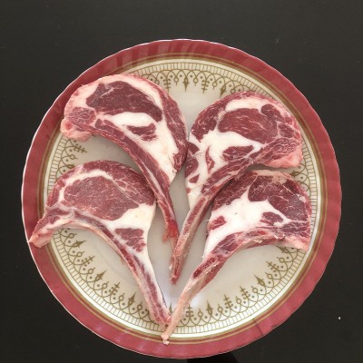 羊肉法式小切羊排烧烤食材半成品西餐厅烧烤批发好羊扒 法式羊排图4