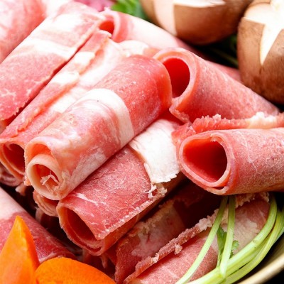 大量批发雪花肥牛片火锅自助餐食材牛肉卷新鲜麻辣烫食材牛肉片图3