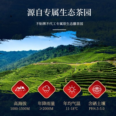湖北恩施毛坝土家藤茶龙须嫩芽天然富硒藤茶正品茶叶野生养生茶图4