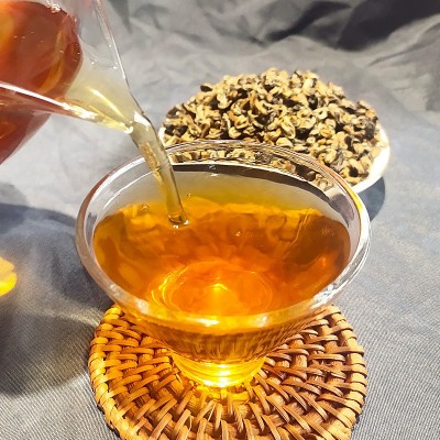 云南凤庆工夫红茶滇红茶 金螺红茶 红碧螺 蜜香滇红金芽 500g/袋图3