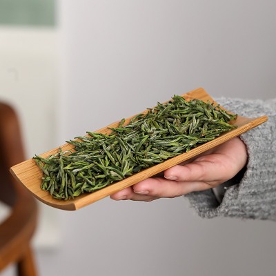 2023年新茶黄山毛峰绿茶高茶礼过年送礼公司礼品明前茶散装礼盒图3