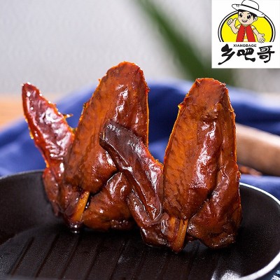 乡吧哥蜜汁鸡翅散装5斤福鼎特产小吃肉类零食乡巴哥翅膀年货图2