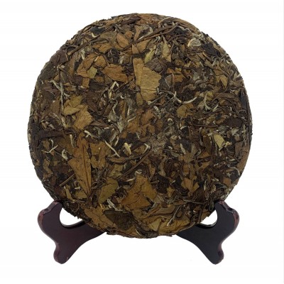 2013年福鼎的白茶寿眉老茶饼老白茶350g 高山日晒陈香厂家批发图2